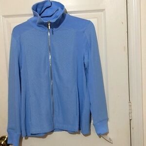 Croft & Barrow womans zip jacket szPM